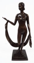 LARGE BRONZE SCULPTURE