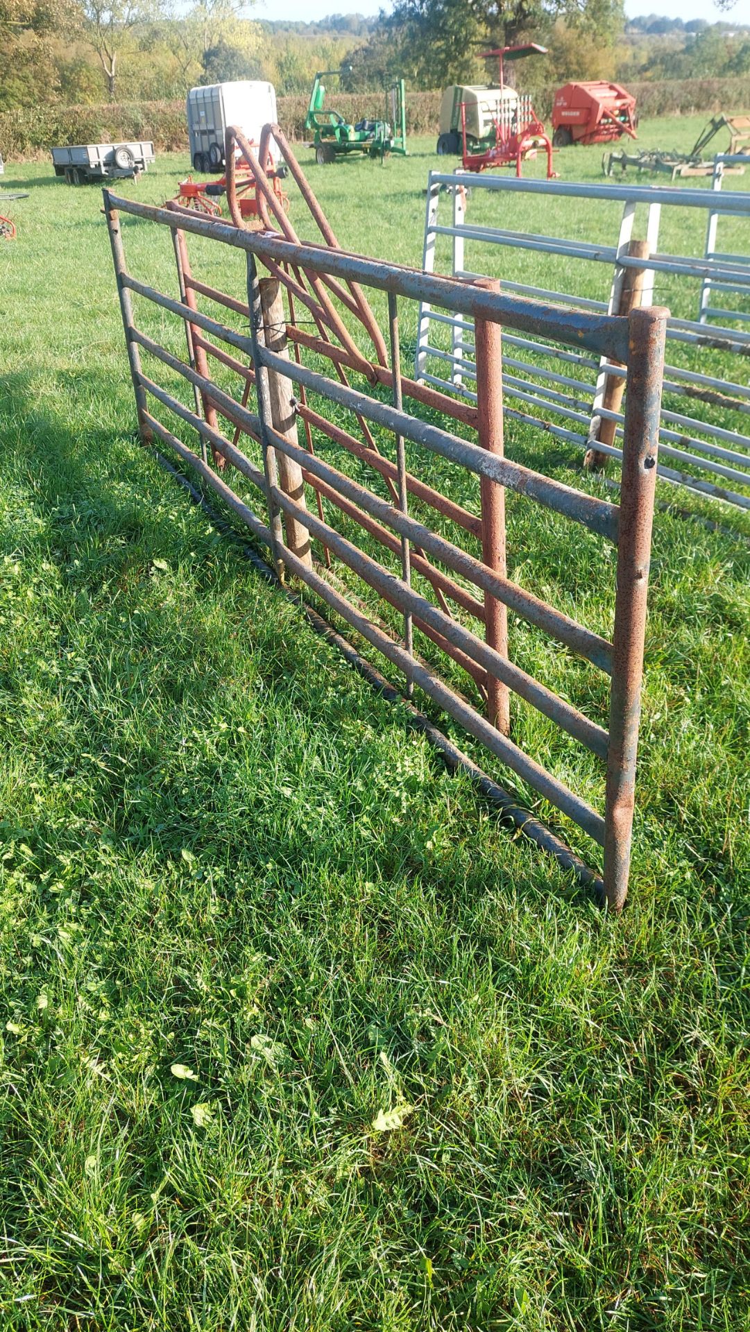 8ft Gate with latch & 12ft gate