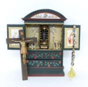 HAUSALTAR UND DEVOTIONALIEN Holz,