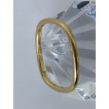 RING 750/000 Gelbgold. Ca.