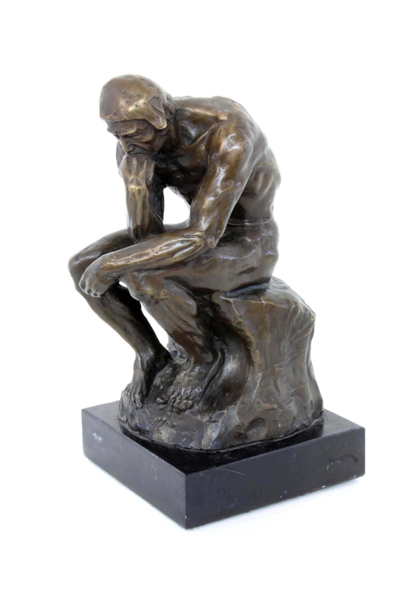 AUGUSTE RODIN (nach) "Der Denker".