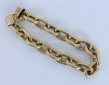 ARMKETTE 585/000 Gelbgold. L.19,5cm,