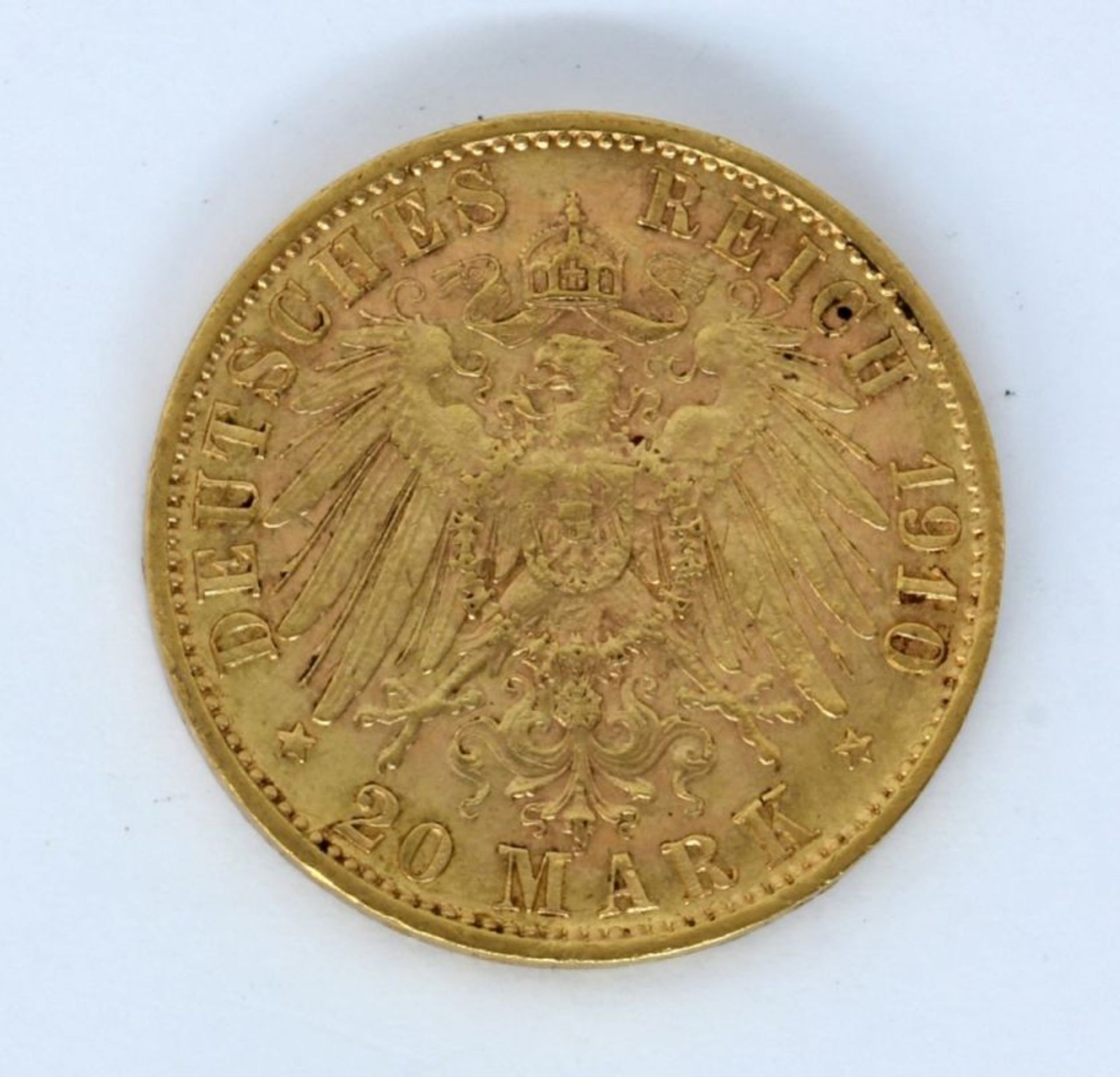 20 MARK GOLDMÜNZE Kaiser Wilhelm II., - Image 2 of 2