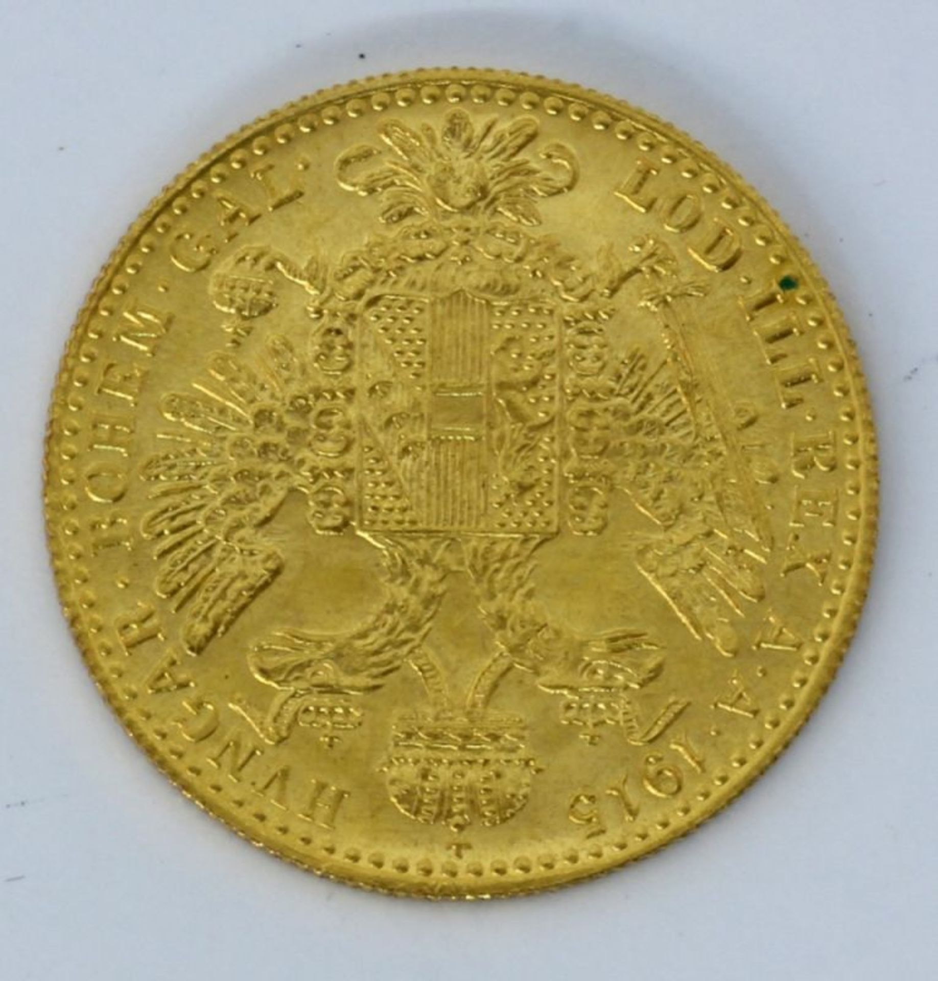 GOLDDUKAT 986/000 Gold. Kaiser Franz - Image 2 of 2