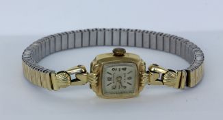 ART DECO DAMENARMBANDUHR. Habmann,