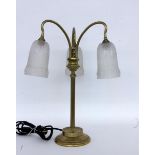 ART DECO TISCHLAMPE Frankreich, 1920er