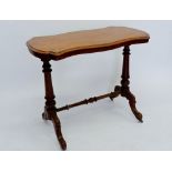 A late Victorian Mahoney preparation side table