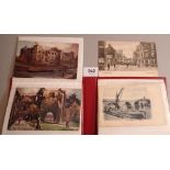 An album of 66 topographical postcards including South London, Richmond, Surbiton, Kew Gardens,