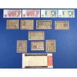 Bank of England banknotes (4) including (2) ten shillings J S Fforde, prefix: C41N and D03N (2)