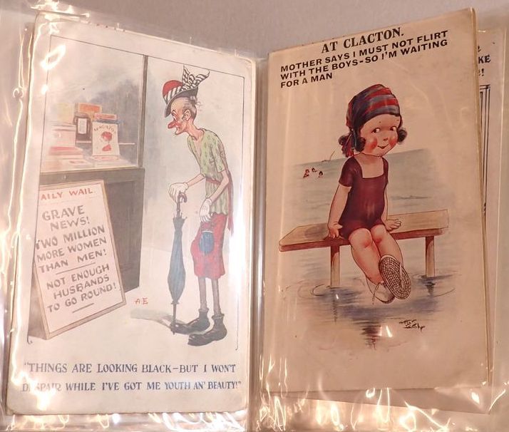 An album of comical postcards including Mable Lucie Attwell, approx 22 - Image 3 of 4
