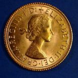 A gold sovereign, 1968 - Condition: EF