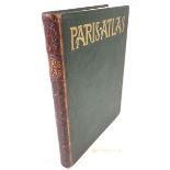 Paris Atlas by Fernand Bournon published by Librairie Larousse, Paris circa 1900