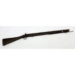 A child's early 19th century percussion rifle, 104cm