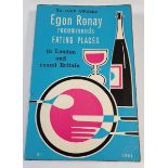 To Ford owners Egon Ronay recommends Eating Places in London and round Britain 1961