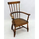 A vintage stick back chair