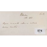 A personal handwritten memoir by William Eckersley 1797-1817 written in 1869