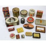 A box of old tins