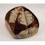 An old Indian embroidered hat
