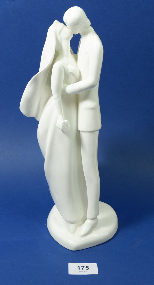 A Royal Doulton romantic figure group 'Images' 32cm