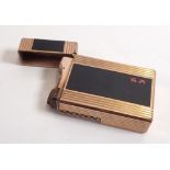 A Dupont gold plated lighter with Chinese script