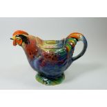 A novelty rooster teapot