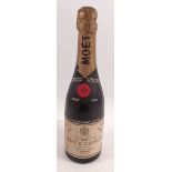 A 1743-1943 Bi-Centenary Dry Imperial Moet & Chandon 1/2 bottle of Champagne, sealed
