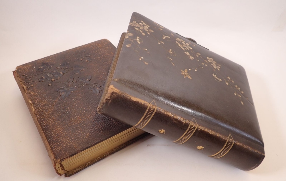 Two Victorian photograph albums, 24cm - Image 3 of 3