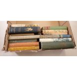 Various vintage books on animals and travels in the tropics