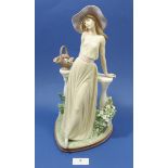 A Lladro figure 'Time for Reflection' No 05378, boxed