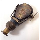 A reproduction brass Becks pocket microscope