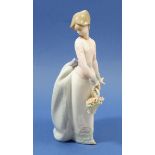 A Lladro figure 'Basket of Love' No 07622, boxed