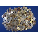 A quantity of world coinage including countries: Australia, Austria, Belgium, Botswana, Canada,