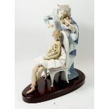 A Lladro group 'Jester's Serenade' 05932, limited edition no 1512 of 3000, boxed