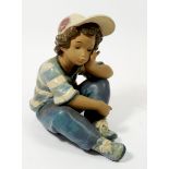 A Lladro figure 2209 'Long Day' boxed