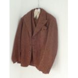 A gentleman's three piece tweed suit, 31" leg, 32" waist, 37.5" chest