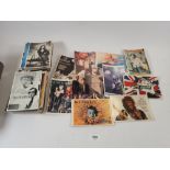 A quantity of postcards relating to film, celebrities, pop stars, groups etc. (approx. 200)