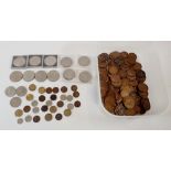 A box of pre-decimal GB coinage to include over 1kg of pennies and half pennies Victoria - Elizabeth