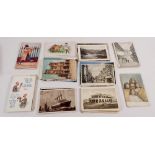 Approx seventy postcards, mainly topographical and humour including Donald McGill