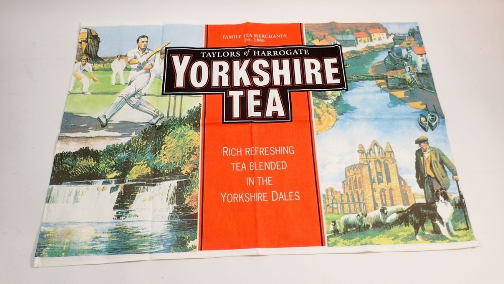 A box of advertising and promotional items relating to Quick Brew tea and Yorkshire tea - Image 2 of 4