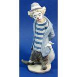 A Lladro figure 'Little Traveler' introduced March 1986 retired April 1987 - boxed - good condition