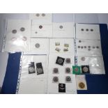 A Miscellaneous lot of coinage including: 17 decimal commemoratives e.g. Queen Mother 90th