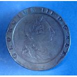 George III copper twopence 'cartwheel' 1797 Soho Mint - Condition: Fine