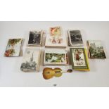 A box of various postcards mainly topographical etc. (approx 300)