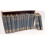 A set of fourteen volumes of Swinburne including some first editions