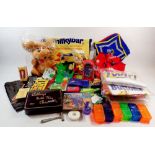 A box of advertising and promotional items relating to chocolate and sweets - mainly Cadbury's