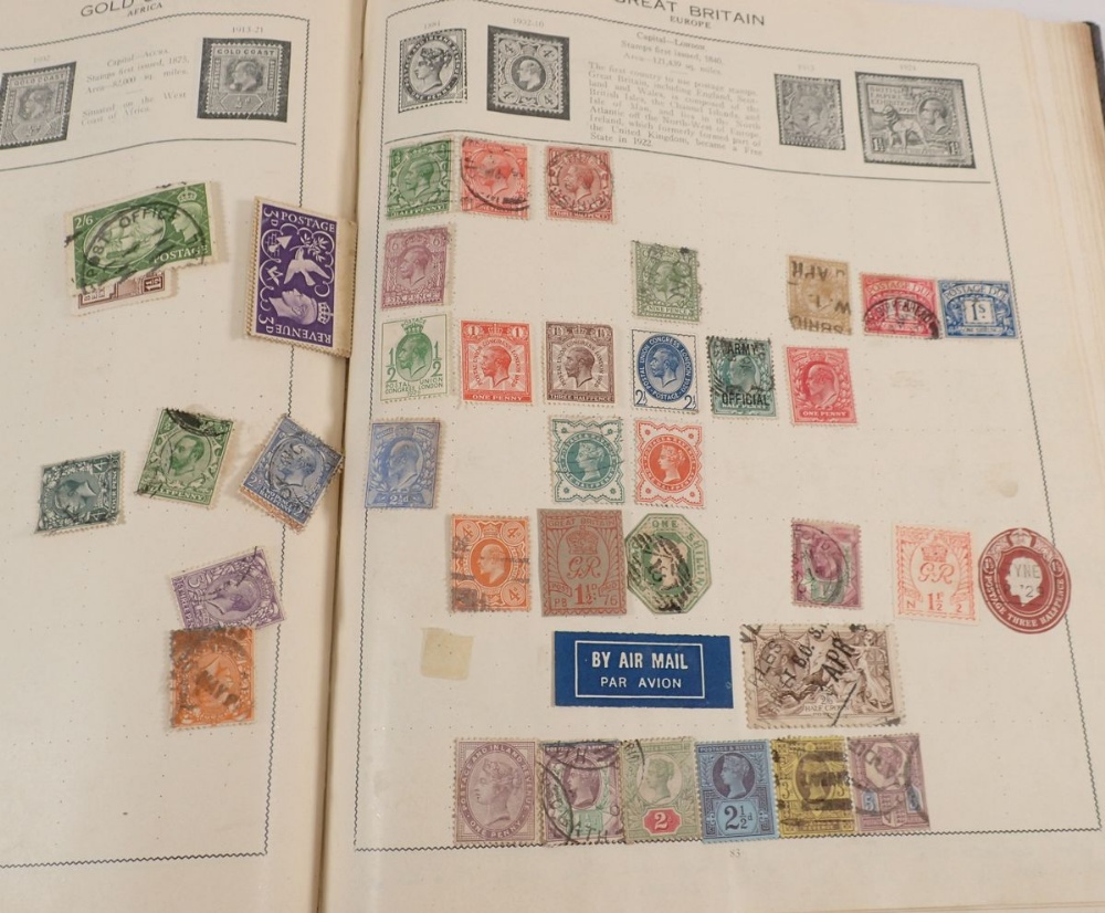 A world stamp album including Malta Self Government - Image 2 of 3