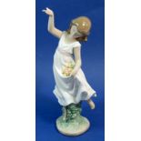 A Lladro figure 06580 'Garden Dance' - boxed - good condition