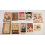 A collection of cookbooks including The Lincoln Cookery book etc.