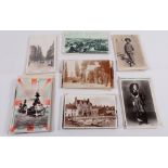 Assorted postcards including six early 20th century real photos of Australia