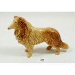 A Sylvac Collie dog 1548, 18 x 13cm